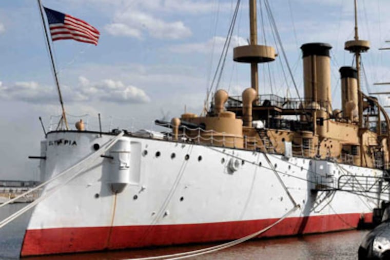 The USS Olympia. Some believe she's haunted.(Clem Murray / Staff Photographer)