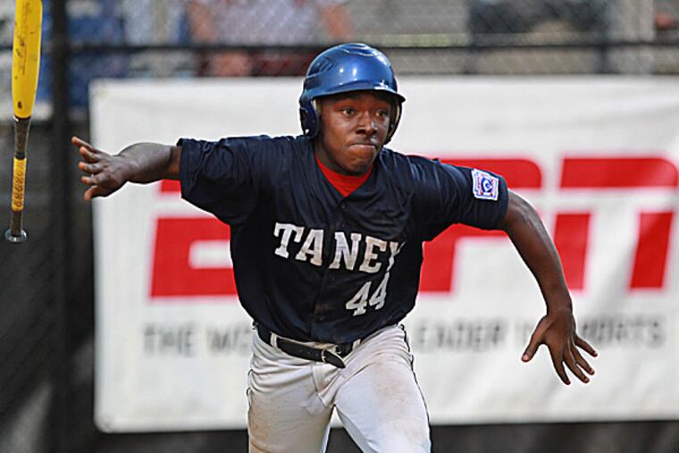 Taney's Zion Spearman. (Michael Bryant/Staff Photographer)
