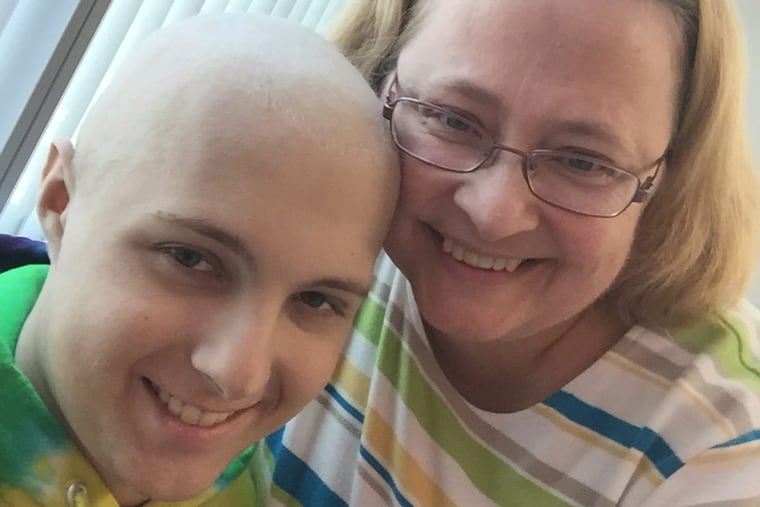 Melissa Delaney-Doliner with her son Colin.