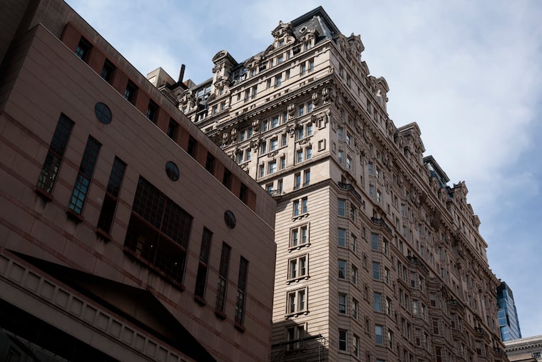 The Parisian-inspired Bellevue-Stratford was Philadelphia's first grand hotel and was built in 1904 as the city's answer to New York's Waldorf-Astoria. Today, it's known simply as the Bellevue.