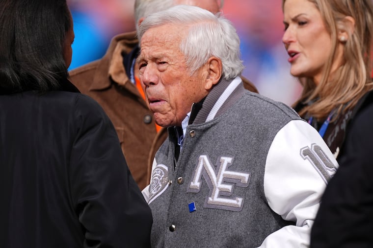 New England Patriots owner Robert Kraft reportedly will fall short of Pro Football Hall of Fame induction like his former coach, Bill Belichick.