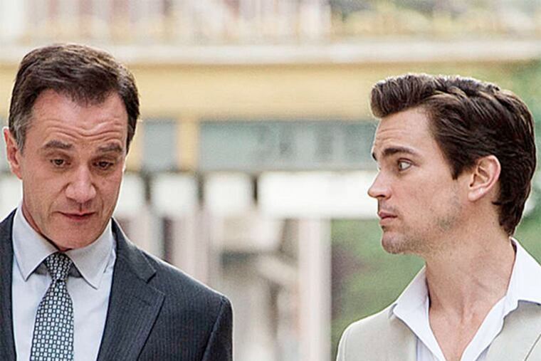 Peter Burke (left), Matt Bomer in "White Collar."