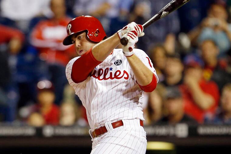 Darin Ruf could be an option at first base if the Phillies trade Ryan Howard.