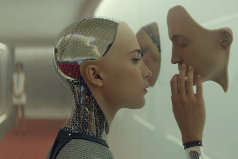Swede Alicia Vikander is the intelligent robot Ava in "Ex Machina." (A24 Films)