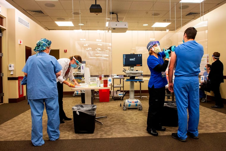 Many local governments in the U.S. are using party-invite websites to handle the rollout of coronavirus vaccines.