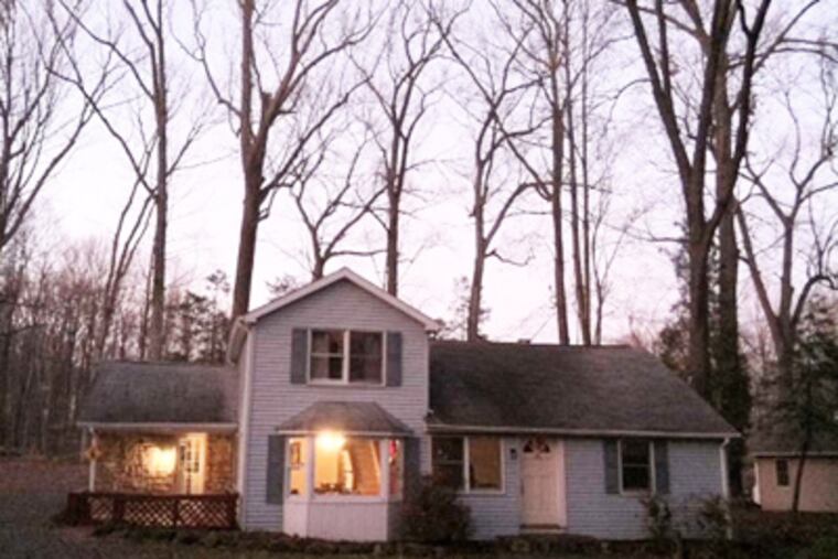 This is the home on Snyder Road in Upper Frederick Township where one was killed. (Jason Nark / Staff)