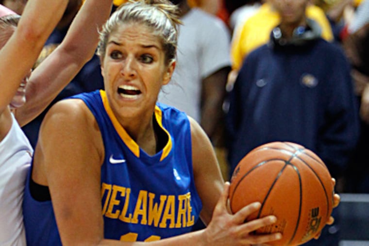 The top scorer in the nation, Elena Delle Donne has led Delaware to a 27-1 record. (David Maialetti / Staff Photographer)