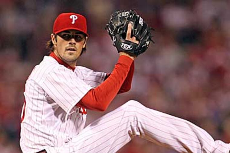 If the Phillies are going to make it to the World Series for a third straight season in 2010, they will need a return to form by left-handed starter Cole Hamels. (Yong Kim / Staff Photographer)