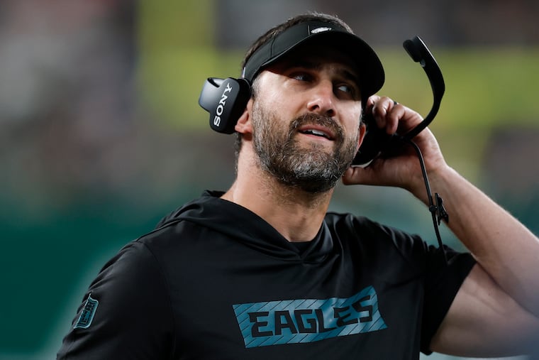 Coach Nick Sirianni's Eagles had their share of struggles when they started last season with a 2-2 record.