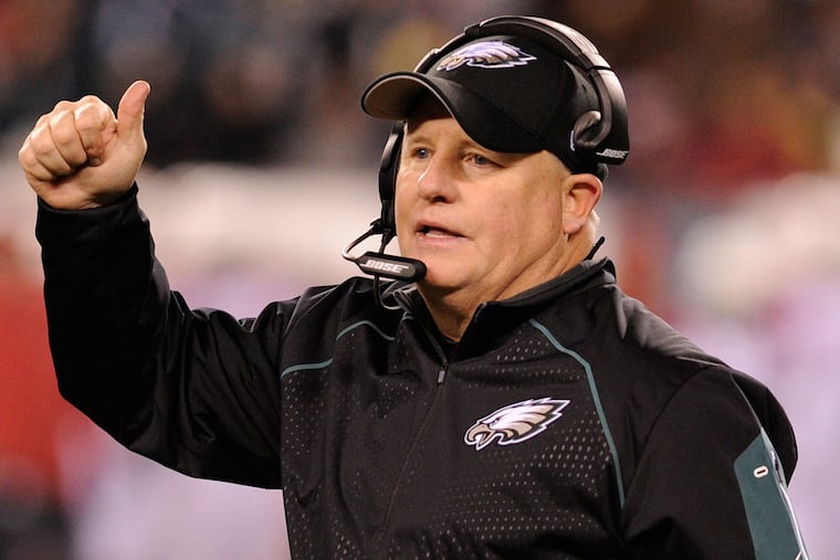 Eagles head coach Chip Kelly.
