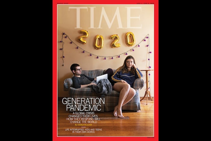 Time Magazine coronavirus cover photographed by Drexel student Hannah ...