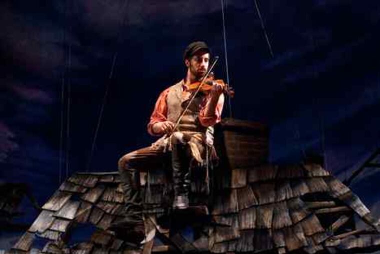 Alexander Sovronsky's family and his violin tie into the "Fiddler on the Roof" story.