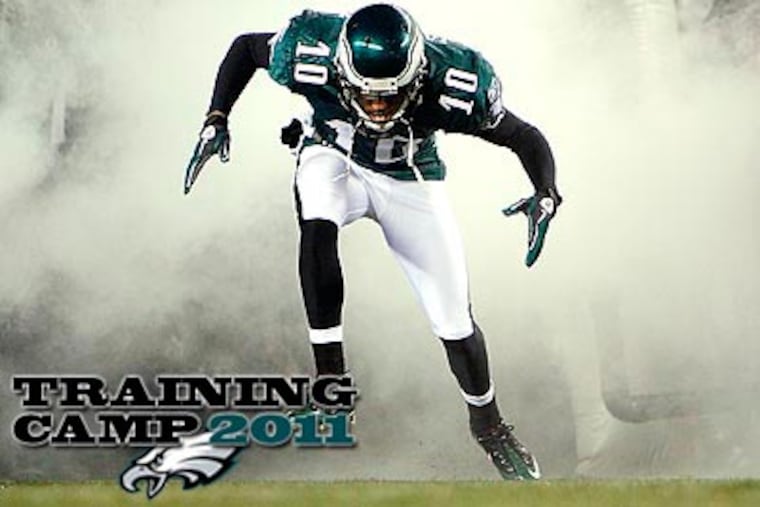 Wide receiver DeSean Jackson is looking for a contract extension from the Eagles. (David Maialetti/Staff file photo)