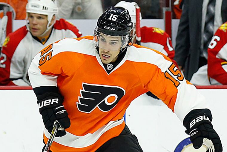 Flyers defenseman Michael Del Zotto. (Yong Kim/Staff Photographer)