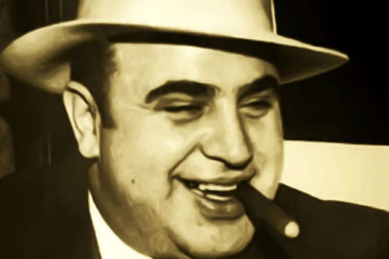 Al Capone: His passion for beer was a little on the extreme side.