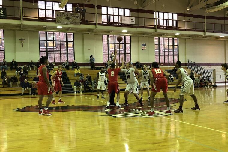 The Archbishop Carroll boys’ basketball team beat St. Joseph’s Prep, 70-59, on Monday.