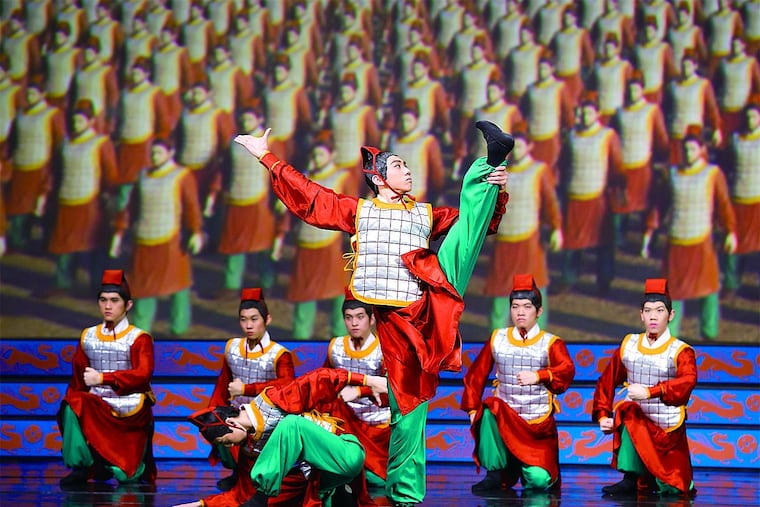 The Shen Yun troupe performing traditional Chinese dance.