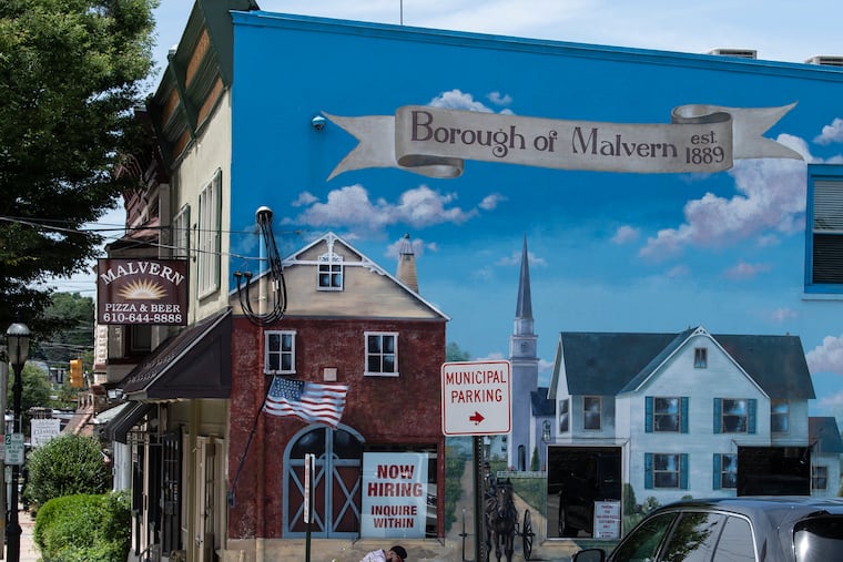 A mural in downtown Malvern photographed on June 12, 2019.