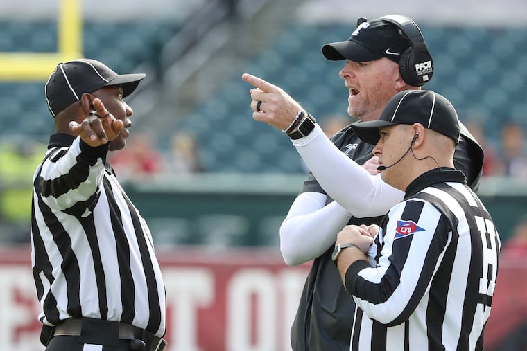 Temple head coach Rod Carey has a very hot seat right now.