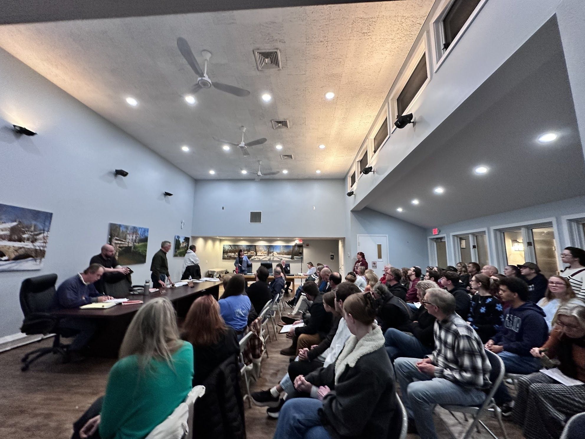 The sale of West Pikeland community theater’s home is on hold for now, after public support