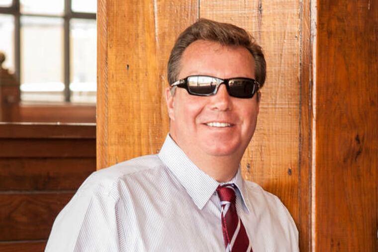 Owner Chuck Zacney has high hopes for filly Cathryn Sophia.