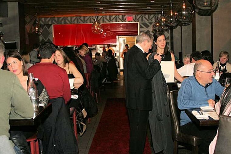 Square 1682 decked out for the Oscars in 2014. The venue this year will have movie trivia contests with prizes including dinners, an overnight stay at Hotel Palomar, and couples' spa treatments at Rittenhouse Spa & Club.