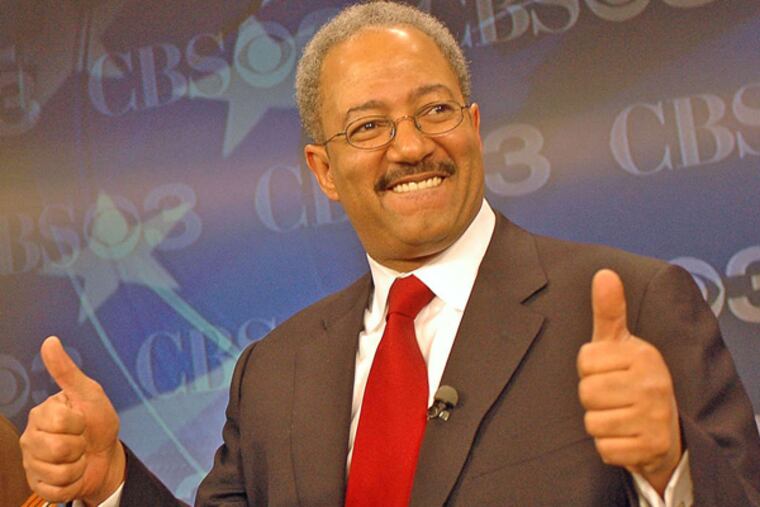 Rep. Chaka Fattah before a debate among candidates for mayor in 2007.
