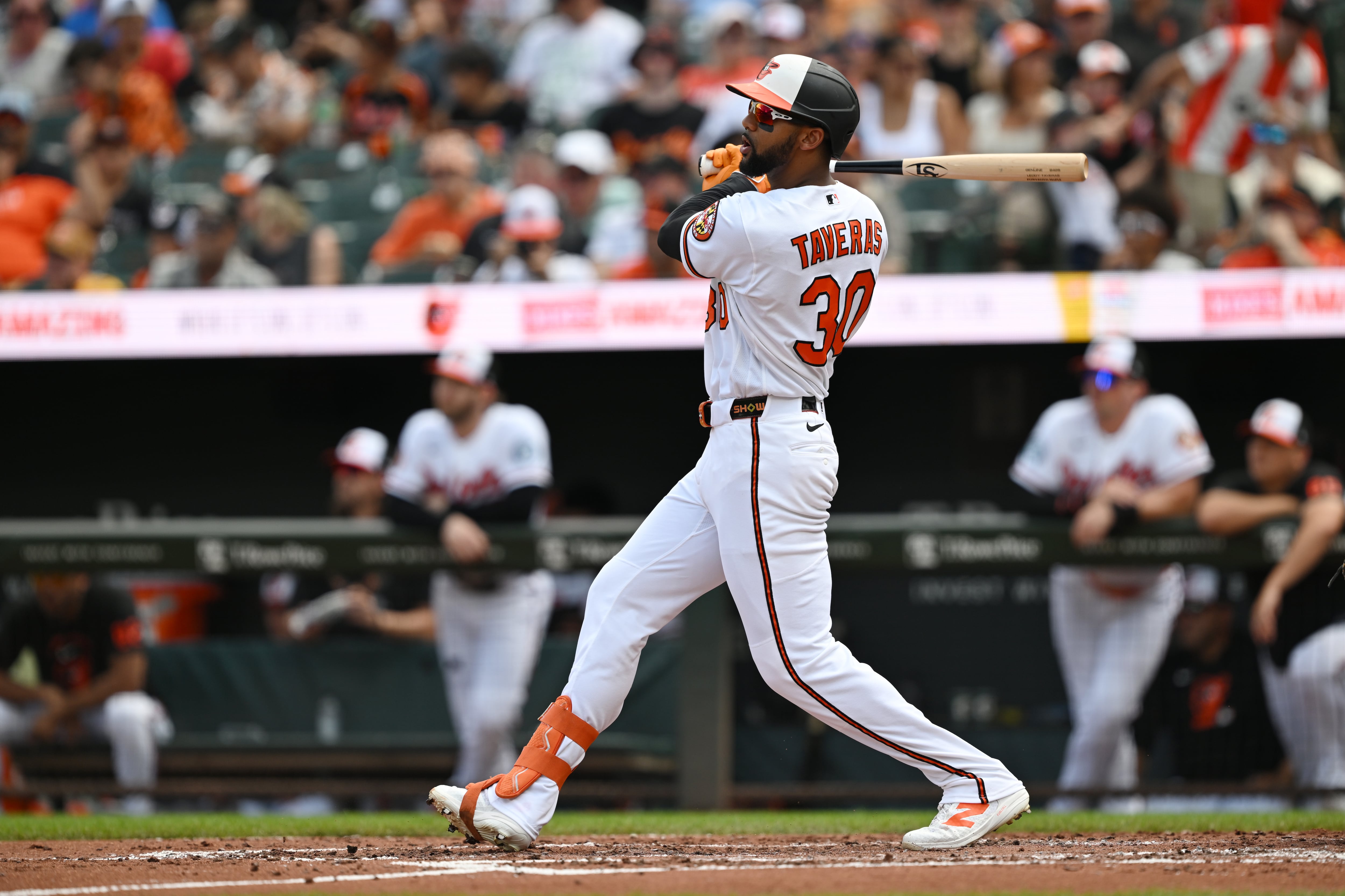 Taveras' homer and 3 RBIs carry the Orioles to an 8-2 win over the Royals for a 3-game sweep