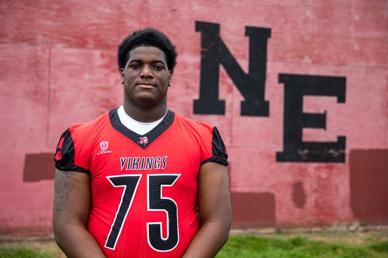 Naquil Betrand, junior at Northeast High School, has committed to Colorado and continues to receive scholarship offers from other schools.