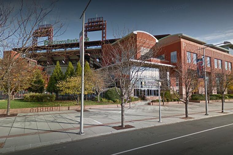 Site of McFadden's sports bar at Citizens Bank Park, which will close after Oct. 7's Eagles game.