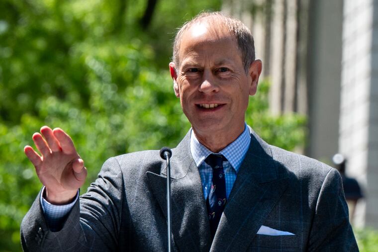 Prince Edward rededicates Philadelphia's Bicentennial Bell