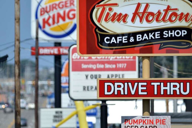 Tim Hortons and Burger King would be run by a new company based in Canada.