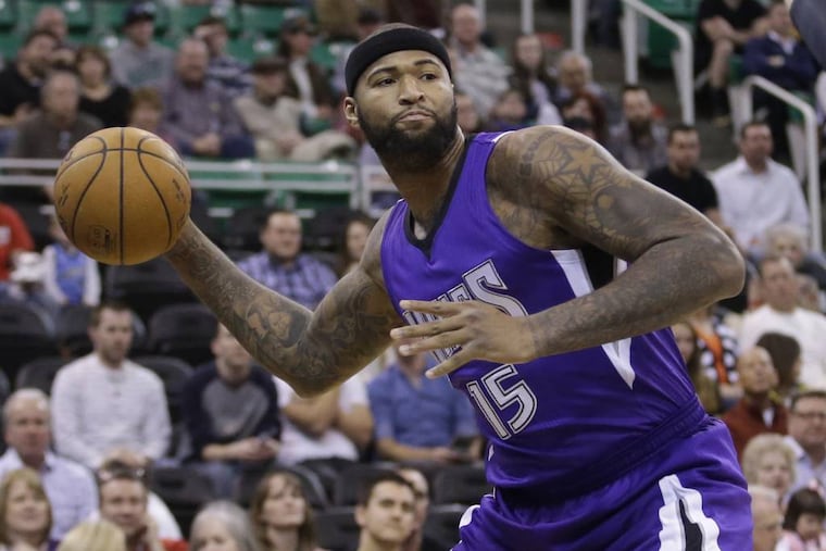 Sacramento Kings center DeMarcus Cousins (15). (AP Photo/Rick Bowmer)