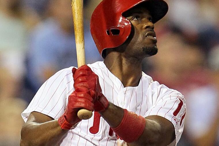 The Phillies' Jimmy Rollins. (Yong Kim/Staff Photographer)
