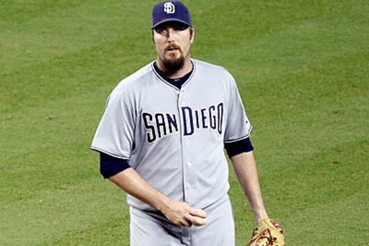 Chad Qualls, 33, went 6-8 with a 3.51 ERA last season in San Diego. (Paul Connors/AP file photo)