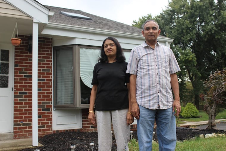 Sharmista Patel (left) and her husband Sudhir Patel, of Mount Laurel, N.J., are pleased the Board of Elections is including Gujarati translations to its website as well as Korean.