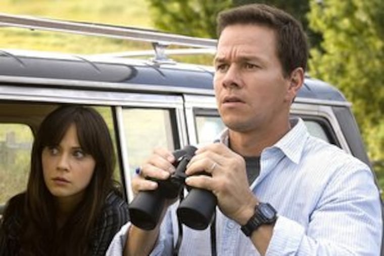 Mark Wahlberg and Zooey Deschanel star in M. Night Shyamalan's "The Happening," filmed here last year.