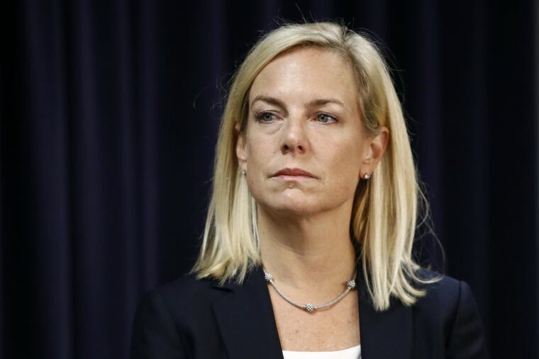 Secretary of Homeland Security Kirstjen Nielsen