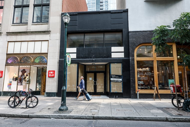 The site of the new Taco Bell location set to open soon at 1614 Chestnut Street, as pictured last summer. A company spokesperson said Tuesday it won't be one of its more upscale Cantina locations.