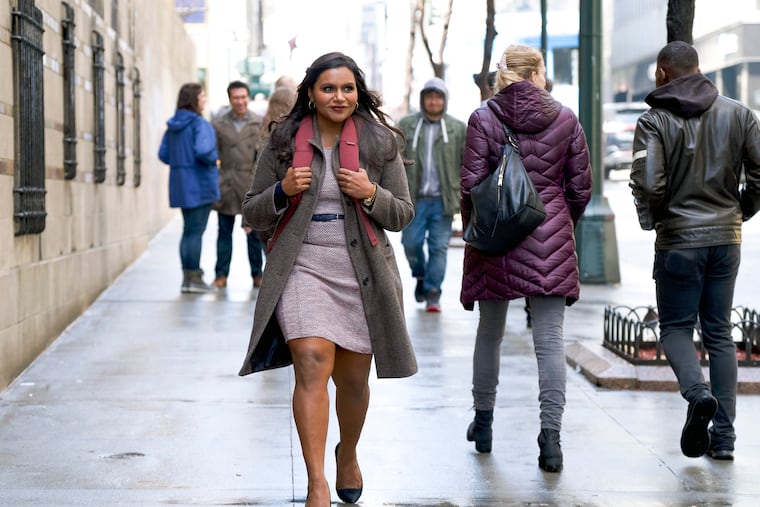 This image released by Amazon Studios shows Mindy Kaling in a scene from "Late Night." (Emily Aragones/Amazon Studios via AP)