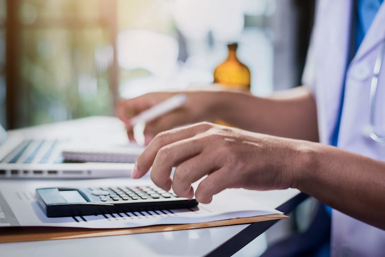 Stock image showing a doctor at work. (Dreamstime/TNS)