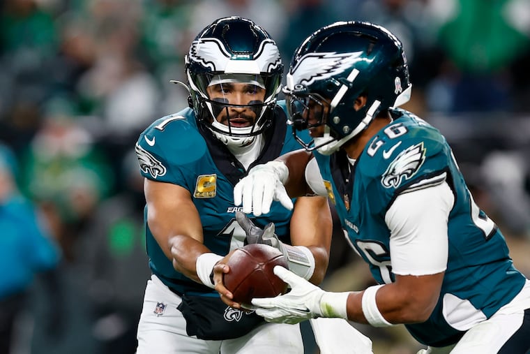 Say it again: is THIS the week Saquon Barkley, Jalen Hurts and the Eagles running game gets going?