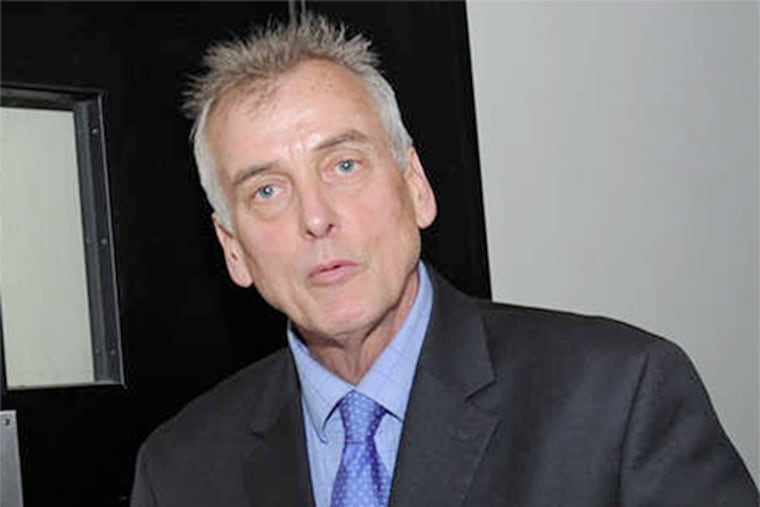 Former sportscaster Don Tollefson during a break at his fraud trial earlier this week.