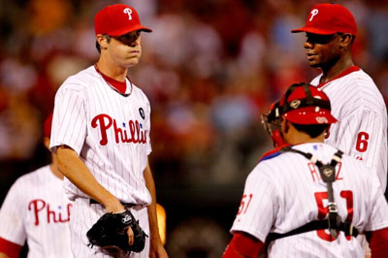 It's uncertain when Cole Hamels will make his next start. (Ron Cortes/Staff file photo)