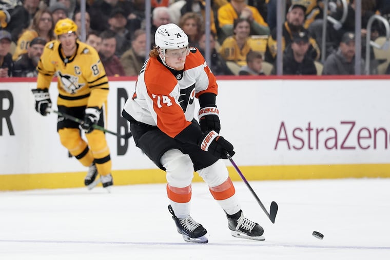 Flyers winger Owen Tippett is leaning into being a power forward. The result has been the best and most impactful version of himself.