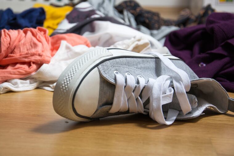 People resort to creating piles on the floor for several reasons. Either they have too much of something and no room to adequately store the overflow, or they have adequate space, but it's too disorganized to use properly.