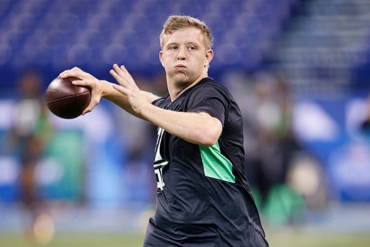 Nate Sudfeld joins the Eagles two days after being released by Redskins, and six days before the teams meet in the NFL opener.