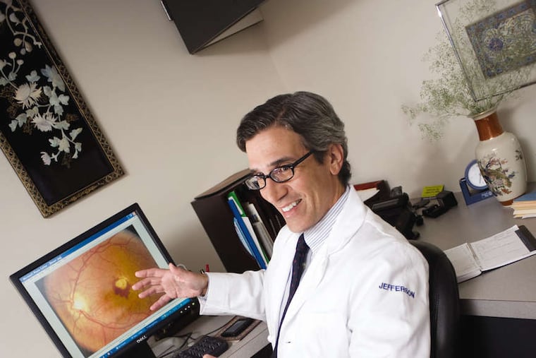 Jefferson's Barry Rovner said that most macular degeneration patients receive no mental health treatment.