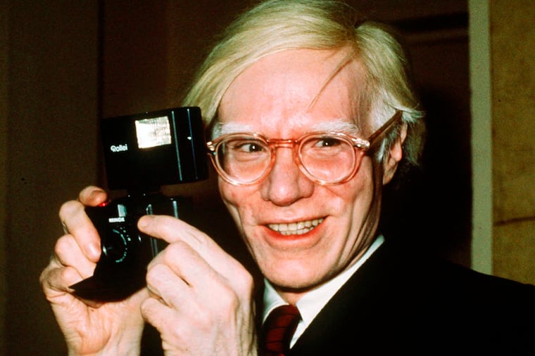 Pop artist Andy Warhol in New York in 1976.