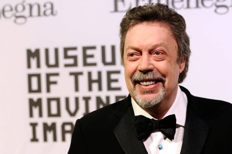 Tim Curry attends the Museum of the Moving Image salute to Alec Baldwin in New York on Feb. 28, 2011.